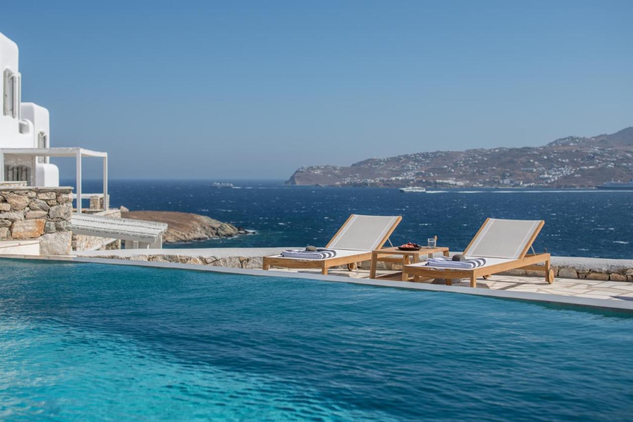 Mykonos Esti Luxury Villas Agios Ioannis Diakoftis Bagian luar foto