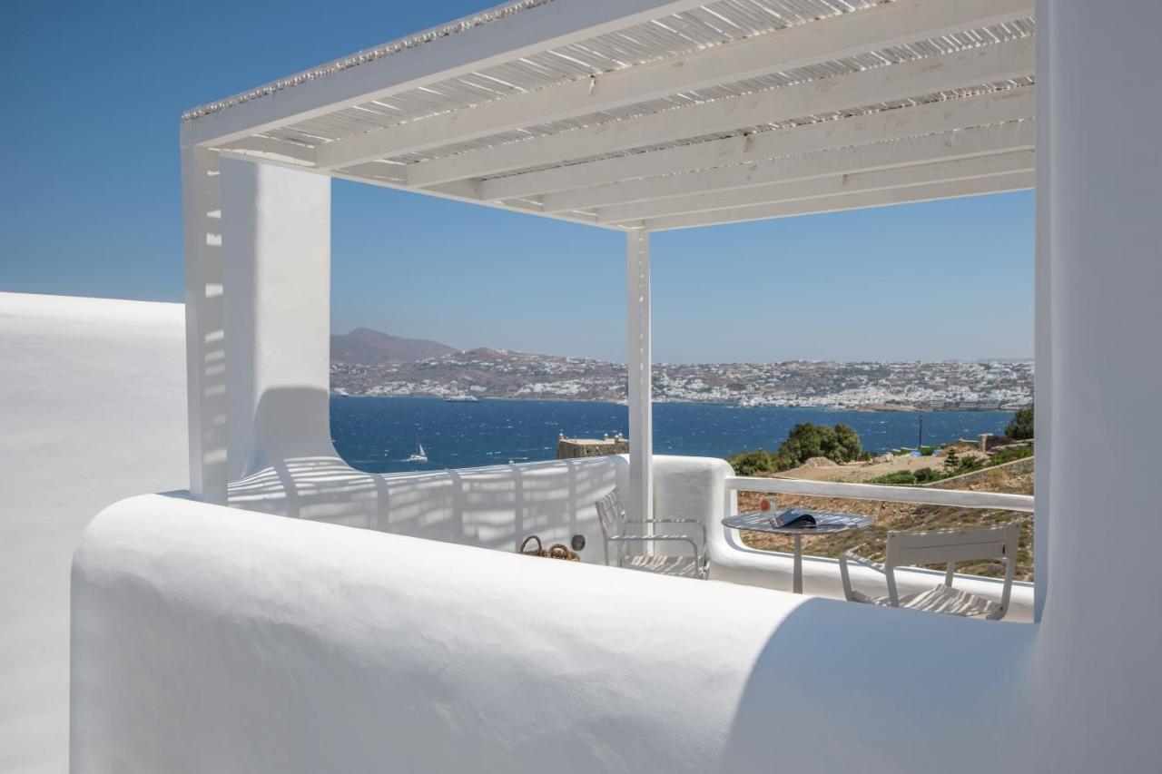 Mykonos Esti Luxury Villas Agios Ioannis Diakoftis Bagian luar foto