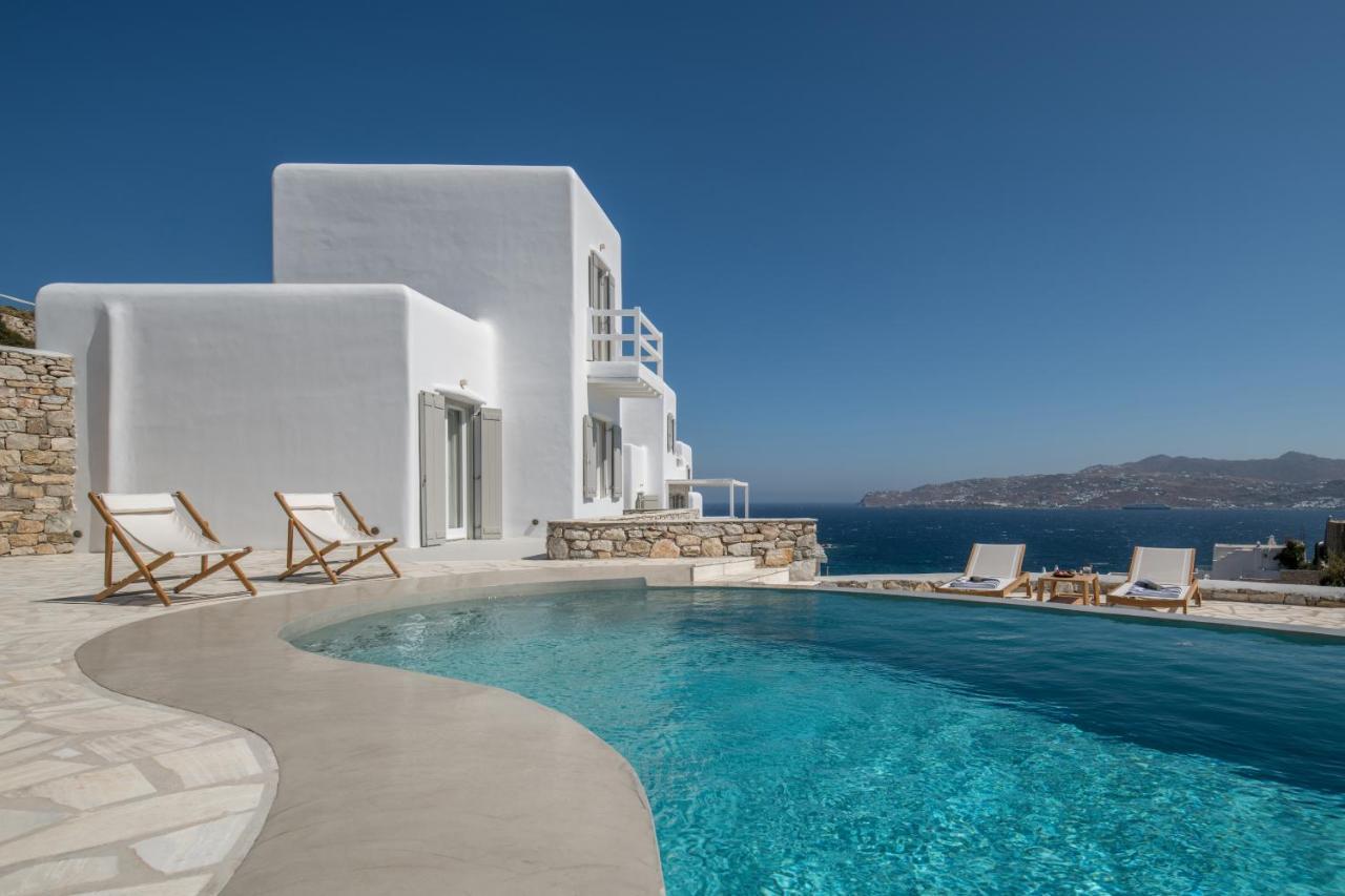 Mykonos Esti Luxury Villas Agios Ioannis Diakoftis Bagian luar foto