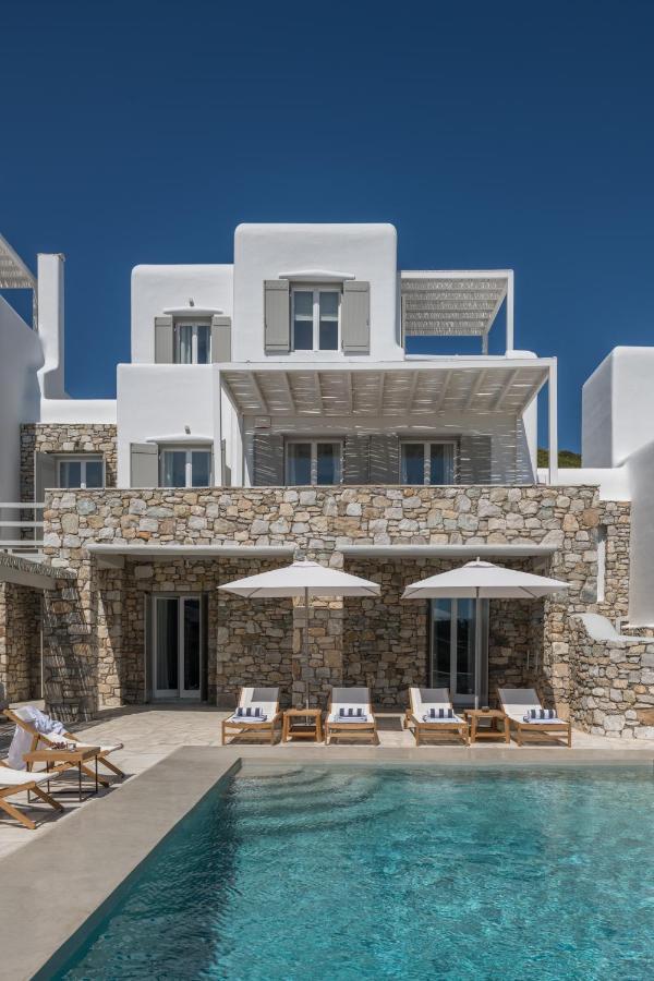 Mykonos Esti Luxury Villas Agios Ioannis Diakoftis Bagian luar foto
