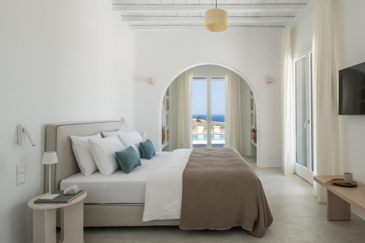 Mykonos Esti Luxury Villas Agios Ioannis Diakoftis Bagian luar foto