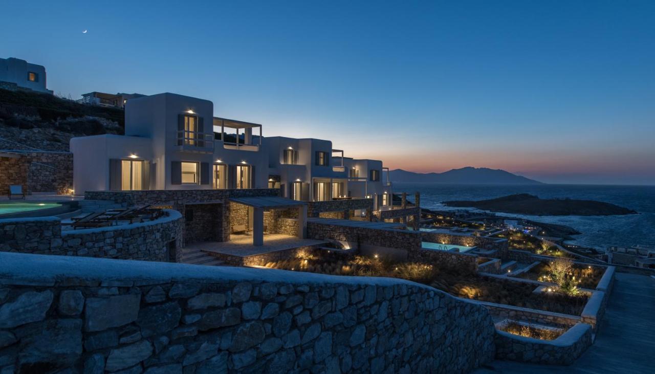 Mykonos Esti Luxury Villas Agios Ioannis Diakoftis Bagian luar foto
