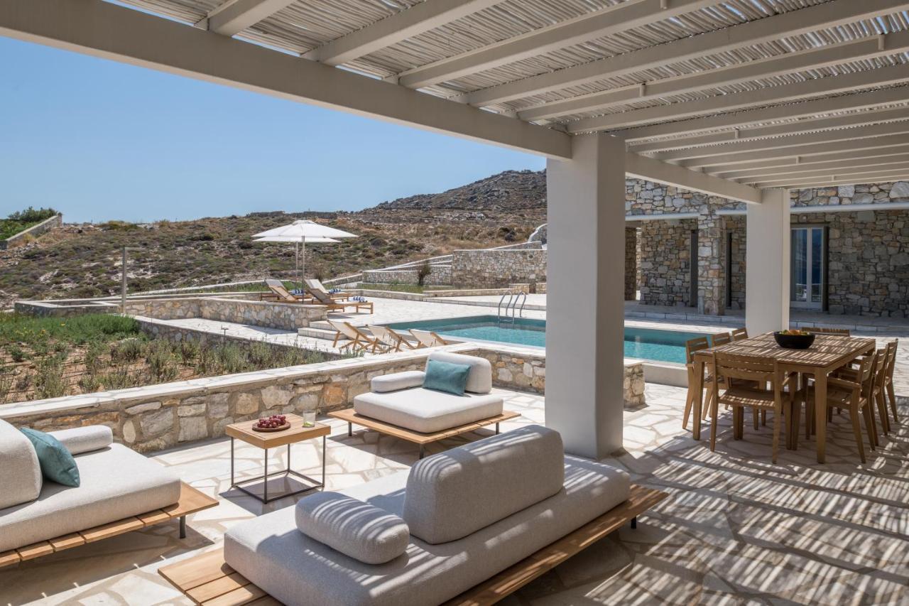 Mykonos Esti Luxury Villas Agios Ioannis Diakoftis Bagian luar foto