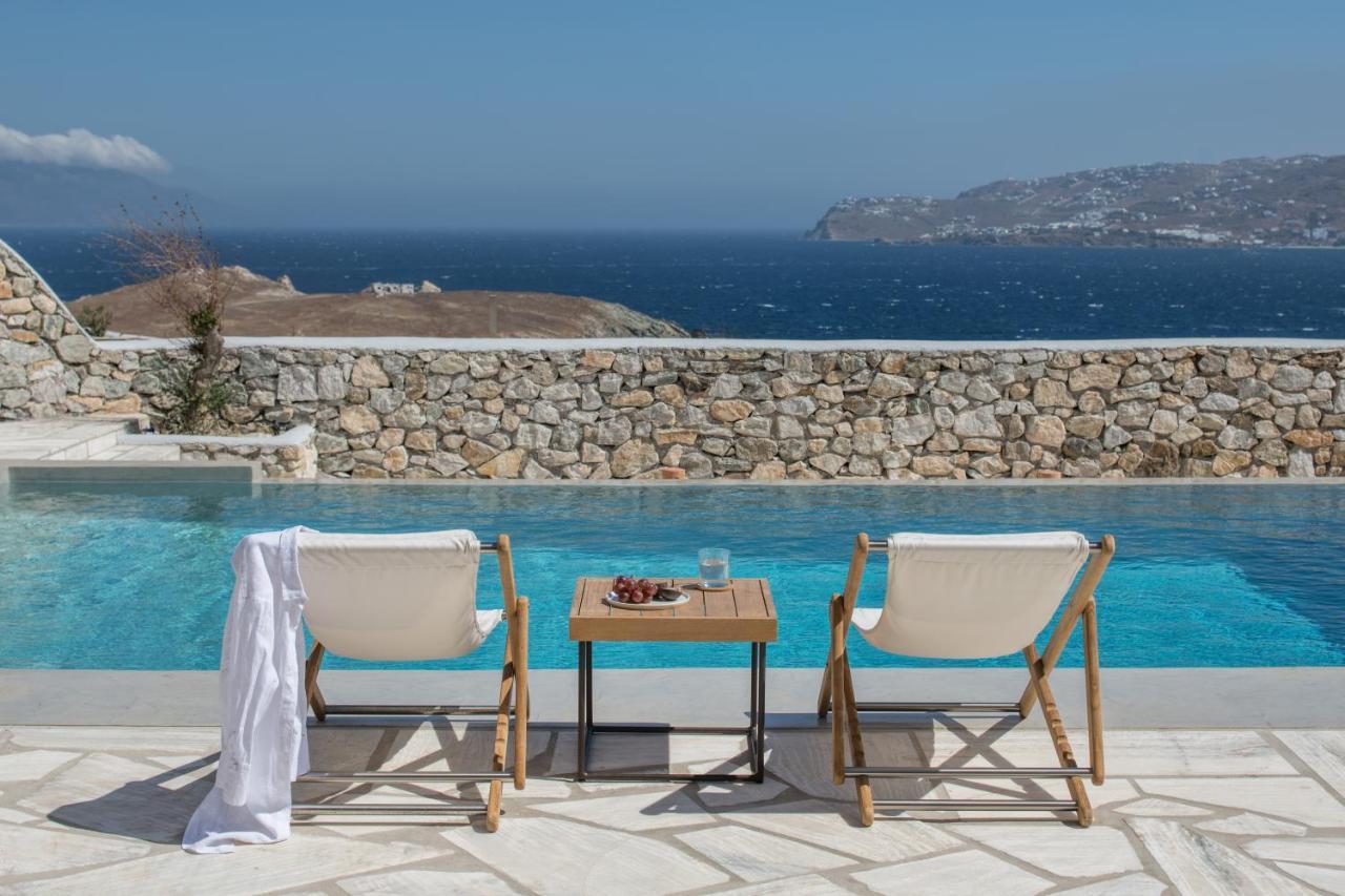 Mykonos Esti Luxury Villas Agios Ioannis Diakoftis Bagian luar foto