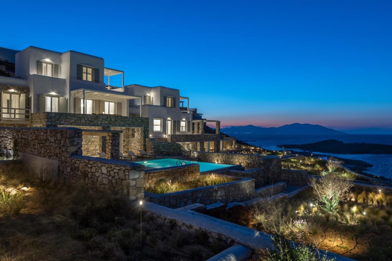 Mykonos Esti Luxury Villas Agios Ioannis Diakoftis Bagian luar foto