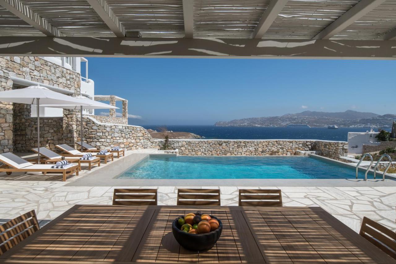 Mykonos Esti Luxury Villas Agios Ioannis Diakoftis Bagian luar foto